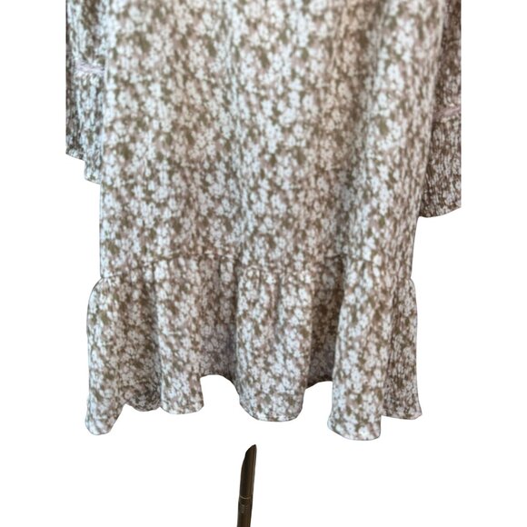 2/$30 Storia Small Floral Tassel Tie Boho Dress Small 100% Polyester - Picture 7 of 16